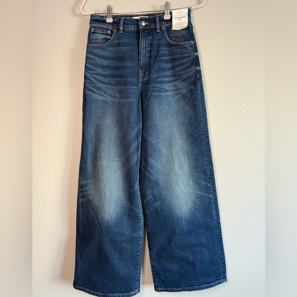 Madewell super wide leg pant
